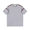 T-shirt Plus da uomo Polo Girocollo ricamato e stampato abbigliamento estivo in stile polare con puro cotone da strada r5546f3