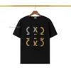 Menswear Men's T-shirts Black Red Letter Printed Shirt Short Sleeve Fashion Brand Designer Top T-shirt Asian Size M-3XL#ESS