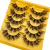 50 pairs Mink Eyelashes Invisible Band Lash Extension Natural False Eyelashes Cross Cluster Fairy 3D Faux Big Eye Long Fake Lashes Curly false eyelashes makeup