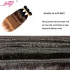 Synthetic Wigs Brazilian Straight Hair Bundles 1Pcs Colored wholesale Hair Weave Bundles 100% Remy ExtensionsL240124