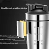 Water Bottles Cages Stainless Steel Vacuum Mixer Cup Outdoor Drink Kettle Detachable Double Layer Whey Protein Powder Sports Shaker Water BottleL240124