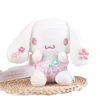 20cm Kawali Kuromi Kitty Melody Peluş Oyuncaklar Güzel Kiraz Pembe Peluş Oyuncaklar Anime Kid Dolls Karikatür Koleksiyonu Çocuk Hediyesi