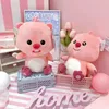 8Inch Cartoon Loopy Plush Toy Fyllda djur Pink Beaver Loopy Plushie Girls Plushy Toys Bedside Ornament Claw Machine Plush