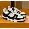 Sapatos Lvtrainers Designer Louisely Trainer Luxo Sapatilhas Mulheres Homens Sneaker Mens Sapato Plataforma Preto Viutonly Vittonly Treinadores A10 com