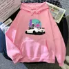 Herrtröjor tröjor inledande d hoodies legend biltryck tröja män kvinnor hoodie streetwear hip hop tops anime japansk långärmad huvkläder t240124