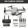 E88Pro UAV Dual Camera WIFI-verbinding Luchtfotografie Drone Quadcopter Afstandsbediening Afstandsbediening Vliegtuigen