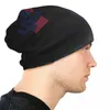 Basker vintage usa flagga motorhuv hattar gata tryck beanie anpassade skallies mössor höst vinter casual manlig hippie elastiska mössor