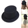 Basker glitter magiker hat party topp cowboy fedora cosplay costume julhuvud täcker för vuxna barn