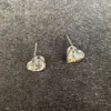 ÜCRETSİZ Nakliye Kendrascotts Tasarımcı Kendras Scotts Mücevher Sapı Küpe Geometrik Kalp Şeklinde Renkli Cam Su Renkli Küpeler Popüler Küpe Accessorie