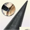 Professional Drill Bits Economical Hexagonalsquareround Shank Firewood Bit Chop Wood Splitter Screw Splitting Reamer Tool Ds993596286 Ot037