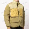 Men's Down Parkas 2024 Luxury Jacket Stone Brand Autumn/Winter Men Jacket Windproof Waterproof Parker Thickened Warm Coat Women Winter Wear T240124