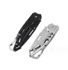 Bärbara mini -fickknivar Keychain Multifunktion Buckle Folding Knife Outdoor Camping Survival Knife Cutting Tools