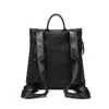 Женский рюкзак стиль подлинные кожаные модные повседневные сумки маленькая девочка школьная сумка для бизнес -ноутбука зарядка багпак rucksack S273Z