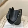 SFM Frauen sollten 2021 Designerin PU Leder Frauen Handtaschen gute lässige Damen toten weibliche schwarze Eimer Frauen Schulter cro210a