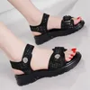 Sandalen Corsage Nummer 39 Sommer Frau Sandale Grün Basketballschuhe Frauen Hausschuhe Sexy Sneakers Sport Drop