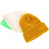 Bérets Bonnet décoratif Chapeau unisexe épaissir tricot hiver adulte à la mode chaud hommes