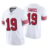 Atacado personalizado camisas de futebol San''Francisco''49ers''MEN Mulheres Steve Young Trey Lance George Kittle Jimmy Garoppolo Nick Bosa Deebo Samuel Youth Limited Jersey