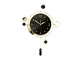 Zegarki ścienne Nowoczesne luksusowe gigantyczne zegar ścienny Nowoczesny design Silent Gold Clock Metal Wall Art Clock do salonu do wystroju domu