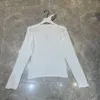 maglione firmato donna felpa moda logo ricamo fondo grafico camicia slim a maniche lunghe casual girocollo felpa