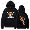 Herren Hoodies Sweatshirts Anime Sweatshirts Luffy Roronoa Zoro Manga Hoodies Männer Frauen Harajuku Casual Pullover Übergroße Fleece Tops Y2K Kleidung T240124