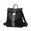 Vrouwen rugzakstijl echte lederen mode casual tassen kleine meid schoolbag zakelijke laptop rugzak opladen bagpack rucksack s273z