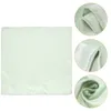 Serviette de table 12 pièces serviettes en tissu satiné dîner carré mariage réutilisable lavable tissu polyester (polyester)