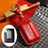 Luxury Genuine Leather Car Smart Key Cover Keyring Shell for Tank 300 Great Wall 2021 Remote Keychain Holder Fob Case