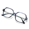 ZIROSAT BJ9209 AntiBlue Ray Optische Acetaat Fullrim Frame Recept Brillen Rx Mannen Bril voor Mannelijke Brillen 240118