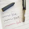 1 st 4 i 1 Multicolor Metal Ball Point Pens 3 färger Bollpenna Automatisk penna för skolkontorsskrivningstillbehör Stationer.