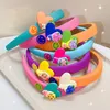 Haarschmuck Bunte Süßigkeiten Herz Schwamm Haarbänder Kinder Outdoor Süßes Dekorieren Stirnband Hoop Kindermode