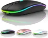 Bluetooth 5.2 dual-mode e mouse wireless ricaricabile con luce di ricarica per tablet, telefono cellulare e computer, mouse USB da 2,4 g Mouse wireless Mause portatile