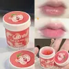 Lip Gloss Geléia Pêssego Lip Balm Lábios Cuidados Lábios Máscara de Sono Hidratado Rosa Lip Repair Nutrir Proteger Incolor Bonito Doce Batom Base de Maquiagem