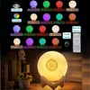 Haut-parleurs portables Coran haut-parleur Ramadan sans fil Bluetooth multicolore avec APP télécommande musulmane veilleuse tactile lampe Veilleuse Coranique YQ240124