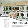 Liquid Soap Dispenser Laundry Detergent Storage Box Clear Plastic Organizer Refillable Lotion Holder Washing Powder