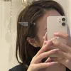 ヘアアクセサリーのナイフとフォークの形の女性用の棒クリップピンクリエイティブガールズヘアピンパンメーカーヘッドウェアギフト