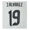 Insignia de parche de fútbol con estampado de nombre, dragón #19, J.ALVAREZ, Festival de Primavera, 2024