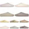 with box wholesale Fears God Sandals The California Slip-On Designer Slippers Shoes Nlke Slides Women Mens Almond Cement Concrete Cream Oat Big 112ess