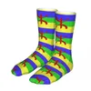 Chaussettes pour hommes Drapeau Hip Hop Drapeau Amazigh Berbère Bas de haute qualité Printemps Été Automne Hiver Drop Livraison Vêtements Underw Otlra