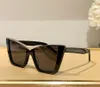 Cat Eye Zonnebril Goud Havana/Groene Lenzen 570 Dames Bril Sonnenbrille Shades Sunnies Gafas de sol UV400 Brillen met Doos