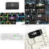 Teclados Saída Segura R1 2U Backspace Keycap Shine através de Keycaps Abs Gravado Backlit para Teclado Mecânico Yq240123 Drop Delivery Com Otdek