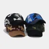 Ball Caps Camouflage Verdickung Sonnenschutz Frauen Papa Hut Herbst Winter Schatten Einstellbar Männer Baseball Cap Snapback