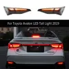Toyota Avalon LED Tail Light의 자동차 스타일 리어 램프 스 트리머 턴 신호 표시기 19 브레이크 리버스 주차 조명