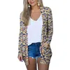 Women's Blouses Women Vintage Cardigans Casual Long Sleeve Graphic Print Open Front Loose Fit Outwear