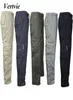 Vertvie Autumn Turining Spodnie Lekkie oddychające wspinaczki wiatroodporne spodnie sznurkowe Multi Pockets Spodnie 87778516