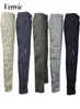 Vertvie automne pantalon de randonnée léger respirant escalade coupe-vent pantalon cordon Multi poches Cargo Pants8778516