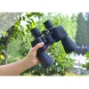 Telescopes 10X50 Powerful Binoculars Wide Angle Zoom Porro Prism Telescope For Outdoor Sightseeing Hunting Tourism Tools Drop Shipping YQ240124