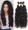 Brazilian Hair Bundles Water Wave Extensions Peruvian Malaysian Wet and Wavy Hair Weft Weaves2948343