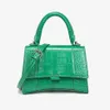 Designer Lady Sac Croc Imprimé B Bouton Bouton Hand of Lading épaule Curbe en forme de lune Bag273a