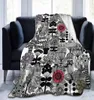 Blankets Throw Blanket Flannel Super Soft Fleece Bedspread Home Decor All Season For Bed Couch Living Room Marimekko PieceBlankets7443609