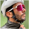 Color 9463 Fahrradbrille, lichtempfindlich, wechselnd, für Outdoor-Sport, Laufen, Sonnenbrille, polarisiert, für Damen und Herren, 3pyj